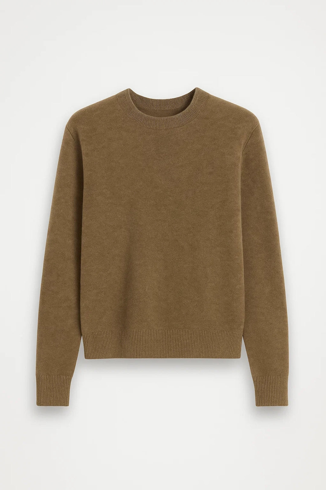 Neulepusero naisille | Pyöreä kaula-aukko ja ribbausreunat | Pehmeä ja ajaton