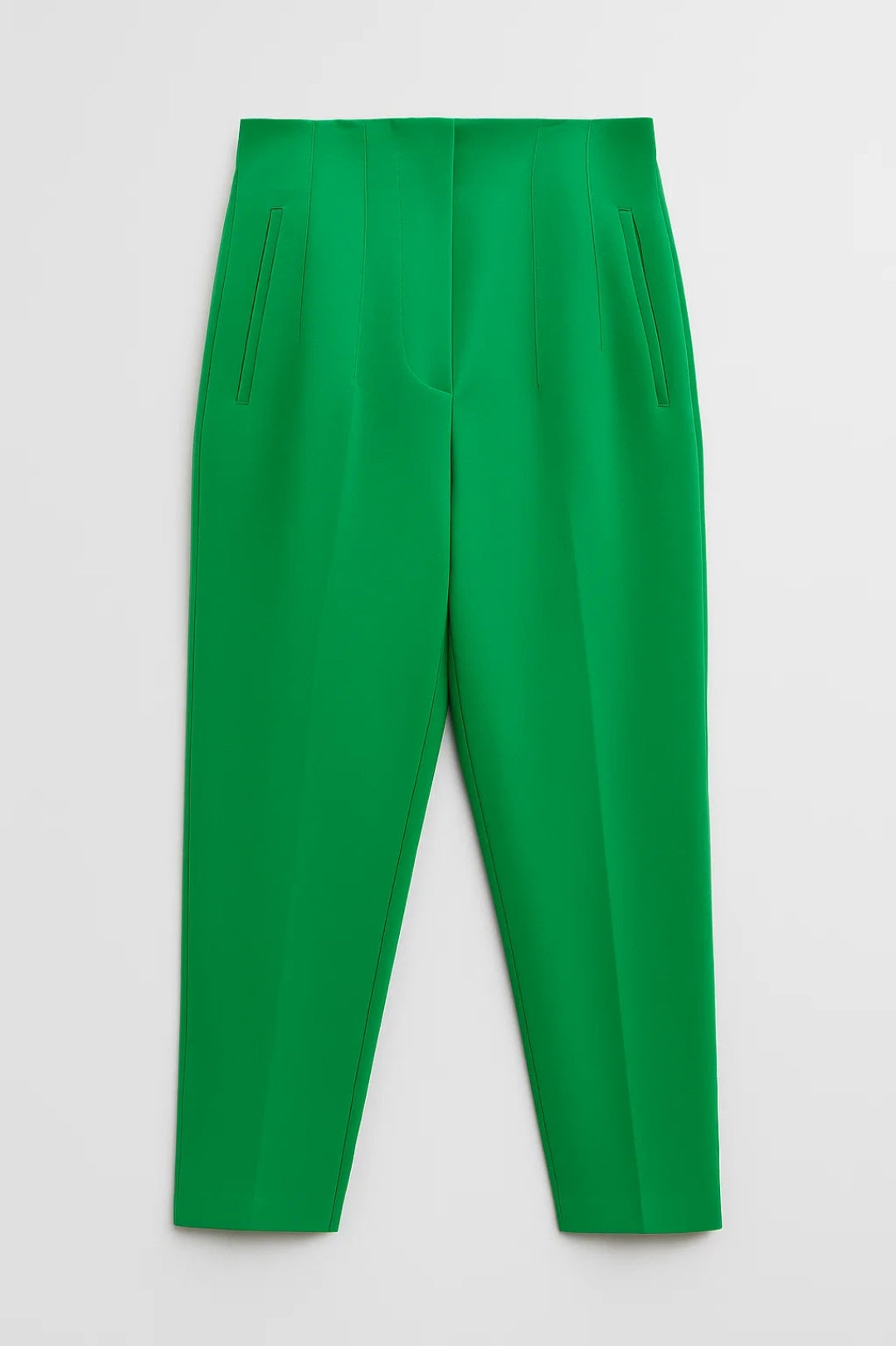 Naisten Housut | Korkea Vyötärö ja Puristussävyt | Ajaton Liiketyyli