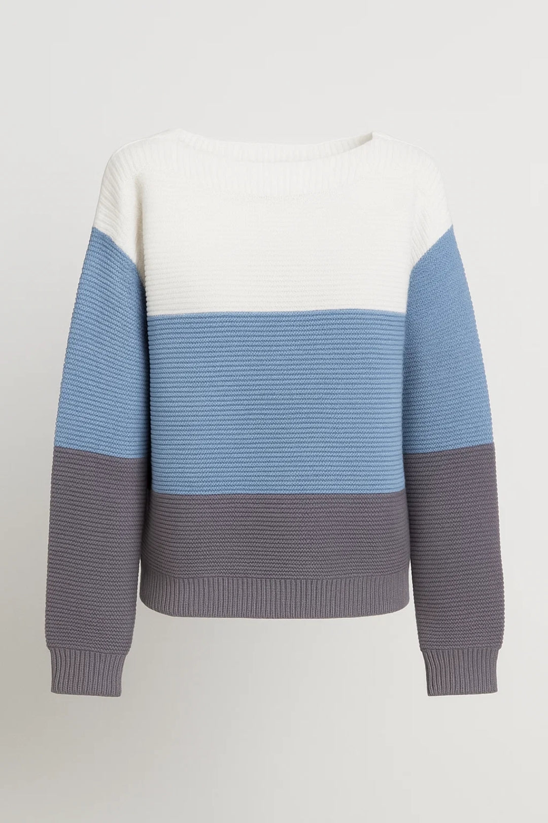 Neulepaita | Värilohkot Pyöreällä Kauluksella | Mukava ja Rentoa