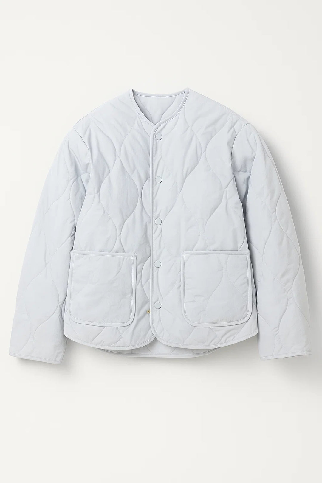 Vaatteellinen Naisten Takki | Minimalistinen Muotoilu Painonapeilla | Kevyt ja Toiminnallinen