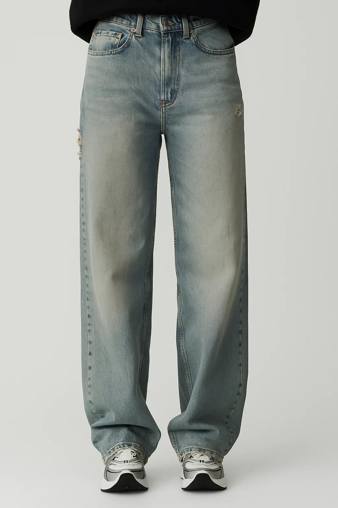 Suorat Housut | Vintage Pesu | Rentoutunut Istuvuus