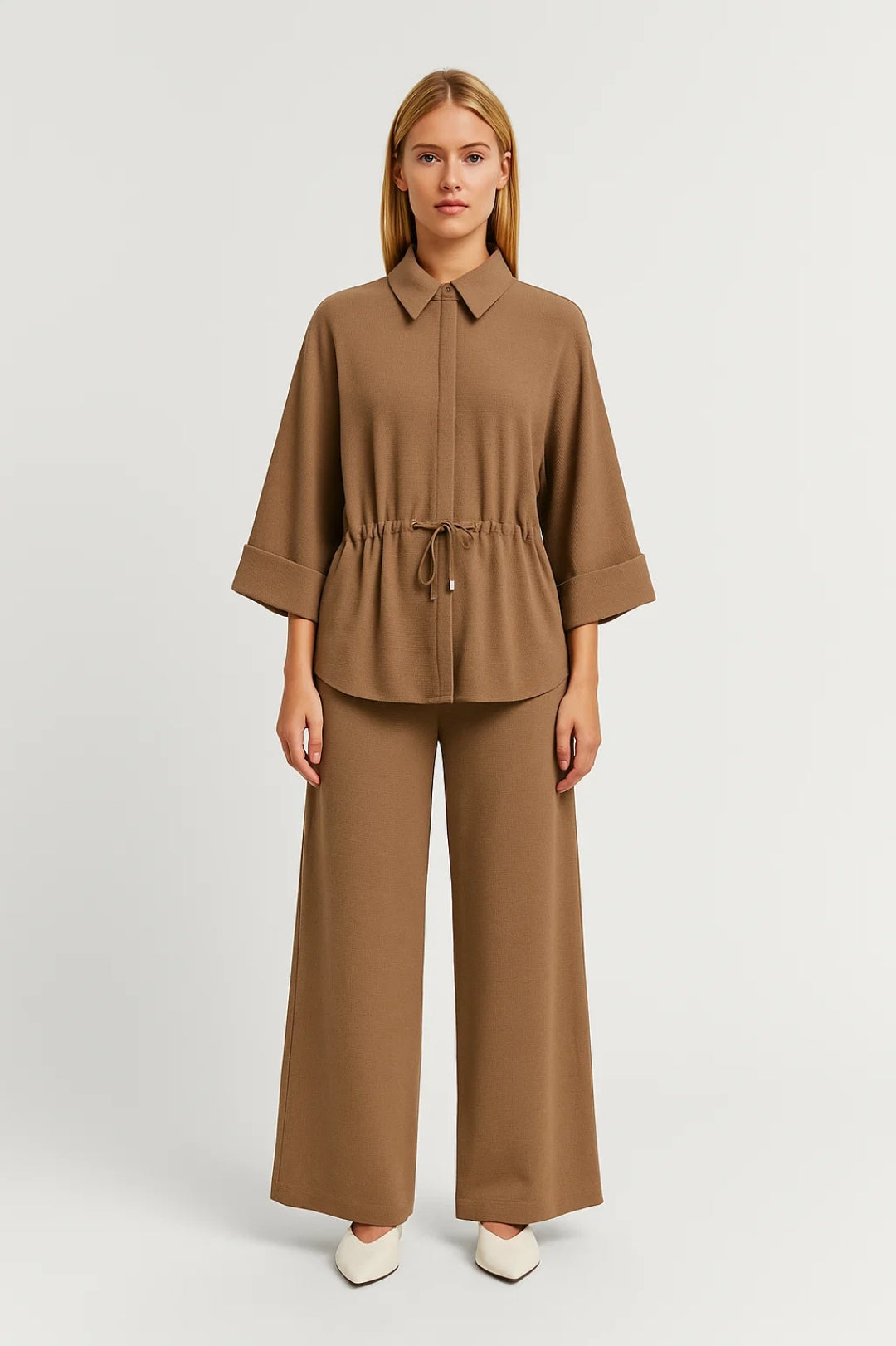 Kaksiosainen Setti | Vapaasti Laskeutuva ja Rakennepintainen | Mukava Eleganssi