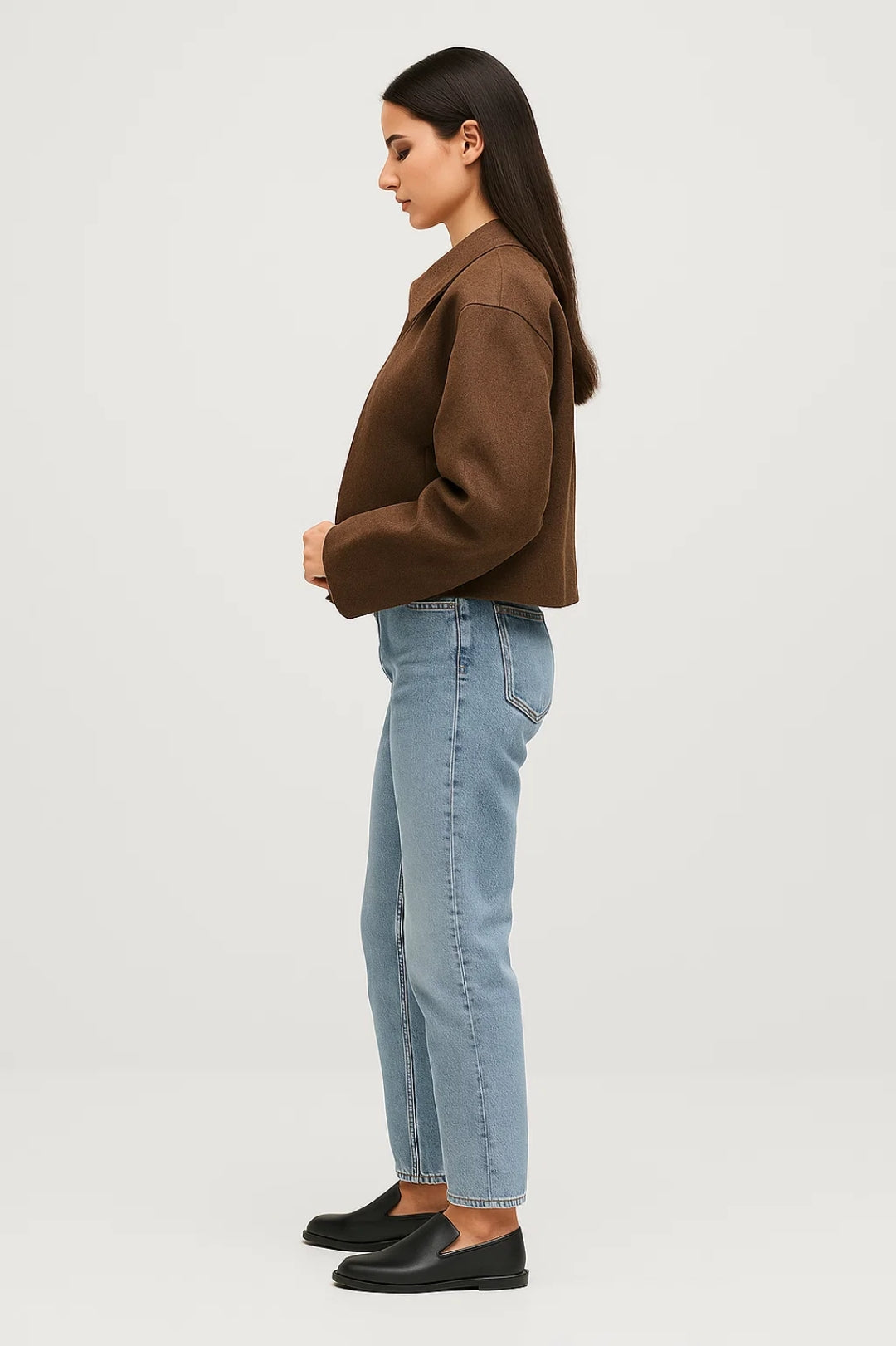 Lyhyt Jakkukokoelma | Naisten Takki Suoralla Leikkauksella | Kevyt ja Hengittävä