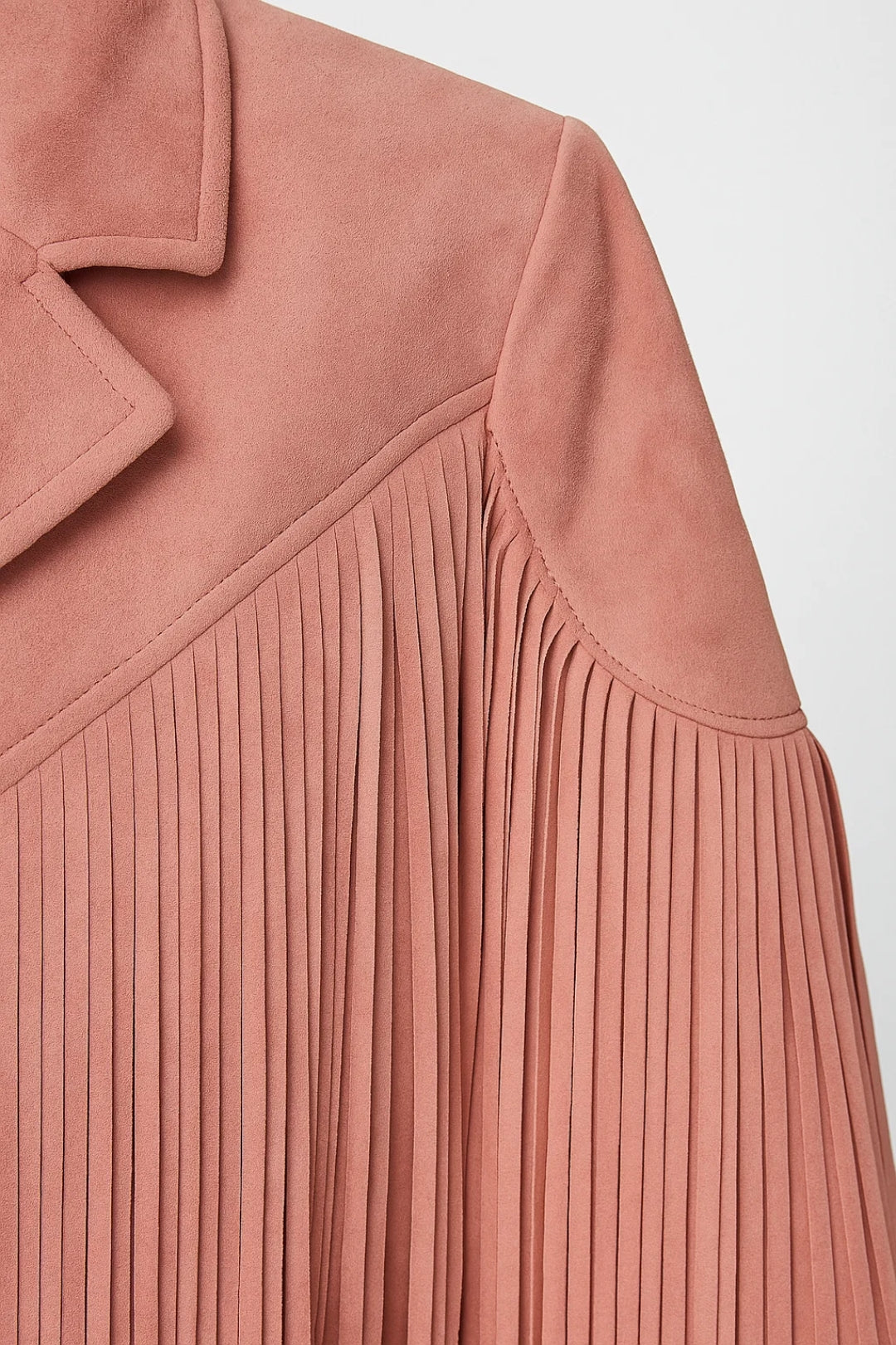 Lyhyt Naisten Takki | Lännen tyyli Frangeilla | Leikkisä ja Trendikäs