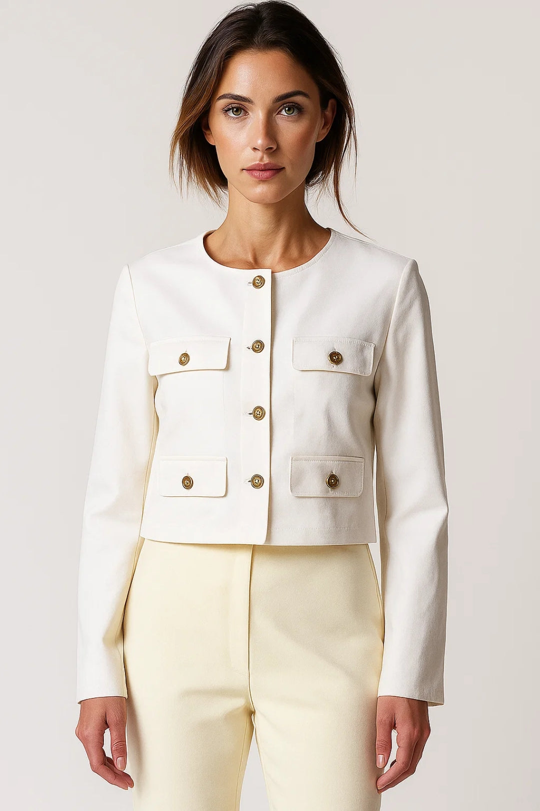 Lyhyt Blazer | Kultaiset Napit