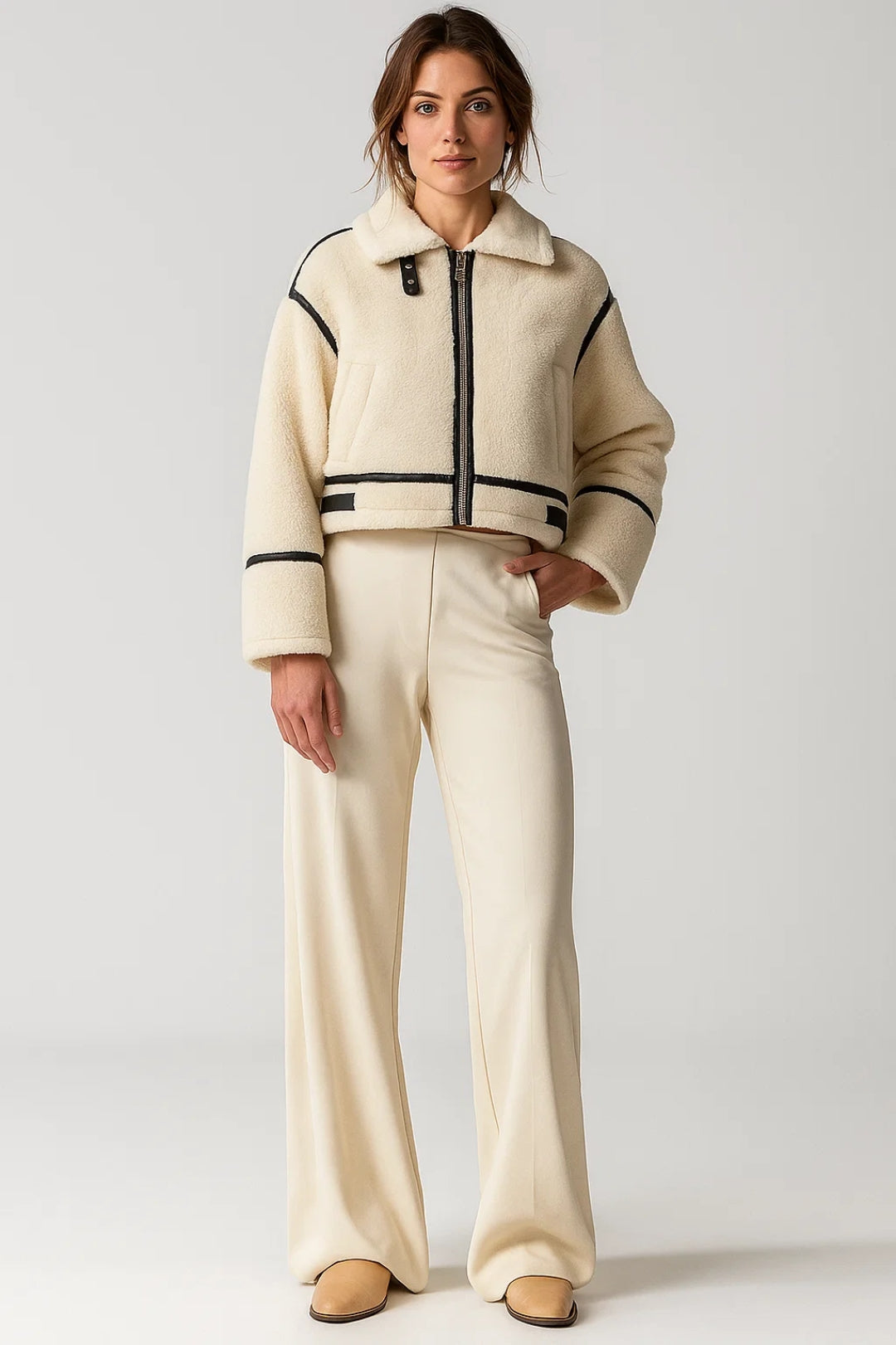 Lämmin Talvityyli | Lyhyt Naisten Takki | Kevyt ja Hengittävä